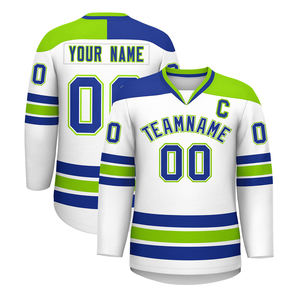 Jersey de Hockey sobre Hielo Deportivo Personalizado de Alta Calidad, Nuevo Diseño, Equipamiento de Entrenamiento para Adultos, Jersey de Hockey sobre Hielo Cómodo - Product Image 5