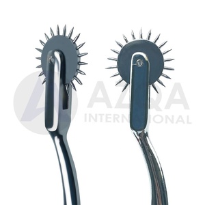 Kit de diagnóstico de examen ENT de marca AZQA de alta calidad con ABS + martillo de reflejo de diagnóstico de acero inoxidable rueda hecha en Pakistán - Product Image 6