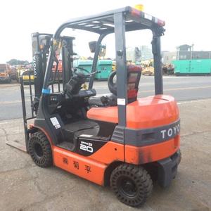 Chariot élévateur électrique d'occasion 1,5t 2,5t avec batterie au plomb pour MITSUBISHI KOMATSU d'origine japonaise UFB-88, longueur de fourche 1070mm, pneus pleins - Product Image 1