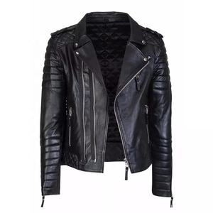 SMART SHINE ENTERPRISES Men Classic <b>Leather</b> <b>Jacket</b> Premium Soft Full Zip Comfortable Casual Durable Regular Fit Fashion - Product Image 4