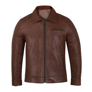 Latest design new arrival premium quality leather <b>jacket</b> Top Selling Men'<b>s</b> Stylish Leather <b>Jacket</b> in best sale - Product Image 5