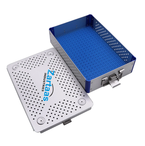 Boîte de stérilisation en alliage d'aluminium pour instruments chirurgicaux, boîte de désinfection pour instruments chirurgicaux - Product Image 1