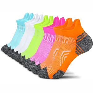 Chaussettes basses unisexes, 5 paires, en coton doux, respirantes, décontractées, pour tous les jours - Product Image 1