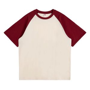 T-shirt décontracté à manches courtes raglan, coupe classique, 100 % coton 210 g/m², personnalisable avec logo, style streetwear, vente en gros - Product Image 2