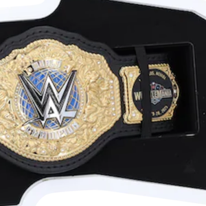 เข็มขัดแชมป์ WWE พร้อมกล่องโชว์ รุ่นพรีเมียมสำหรับนักสะสม เข็มขัดมวยปล้ำคุณภาพสูง ของที่ระลึก ของขวัญ - Product Image 4