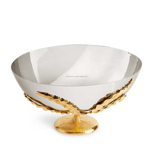 Bol de service à salade LILLY en acier inoxydable brillant argenté personnalisé de qualité supérieure prix de tonte bas Offre Spéciale usage alimentaire commercial - Product Image 3