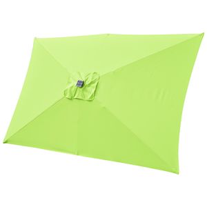 Ombrello da Patio in alluminio 10x6,5 piedi con 20 led per spazi esterni - Product Image 5