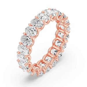 Bague d'éternité ovale festonnée - Product Image 6