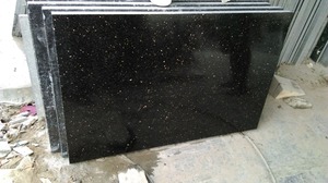 Dalles de granit noir South Galaxy de qualité supérieure, dalles de pierre naturelle, carreaux, comptoirs, plans de travail, revêtements de sol et pierre de construction - Product Image 6