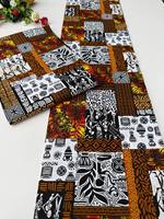 Tissu en coton personnalisé de haute qualité Sierra Leone pour vêtements féminins, robes, fabricant de textiles OEM ODM, exportateur de textiles, Hitjem