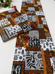 ผ้าพิมพ์ลายแอฟริกันและผ้าฝ้ายอังการาแบบสั่งทำพิเศษจากแทนซาเนีย สำหรับเสื้อผ้าส่งเสริมการขาย แคมเปญทางการเมือง และ - Product Image 5