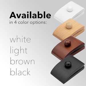 Set of 4 <b>Quilt</b> Hangers for Wall Display Wooden Fabric Blanket Tapestry Hanging Clips for Home Decor - Product Image 6