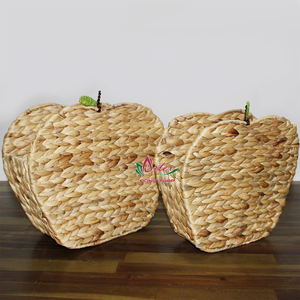 Artex Dong Thap Porte-revues en jacinthe d'eau fait à la main Présentoir de stockage élégant pour la décoration intérieure Paniers tissés - Product Image 1