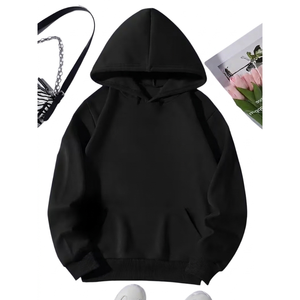Sweat-shirts à capuche vierges pour femmes, personnalisables avec impression en relief, décontractés et oversize, à prix bas, vente en gros - Product Image 1