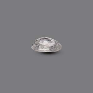 Zirconia Blanca Natural, Gema Suelta de 4.3 Quilates para Joyería Fina - Product Image 3
