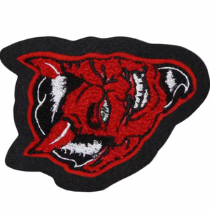 High Quality Vintage Style <b>Sew</b>-<b>On</b> Embroidered Animal <b>Patch</b> for Jackets and Bags Colorful Floral Twill Fabric Embroidery <b>Patch</b> - Product Image 4