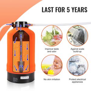 Addolcitore d'acqua portatile per camper da 16.000 grani con raccordi in ottone da 3/4 di pollice e tubo da 42 pollici - Sistema di filtraggio per addolcimento acqua dura - Product Image 6