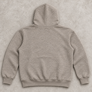 Sweat-shirt à capuche ample pour homme, 460+ GSM, 100% coton molletonné, épaules tombantes, logo en relief, fabricant de marque privée - Product Image 3