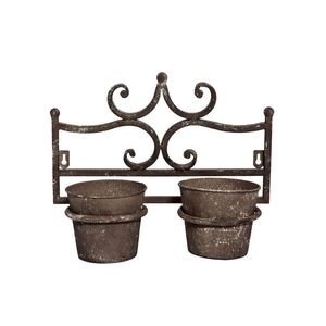 Nouveauté : Jardinière suspendue en métal au design vintage pour la décoration de terrasse et l'exposition de plantes d'intérieur, taille personnalisable - Product Image 4