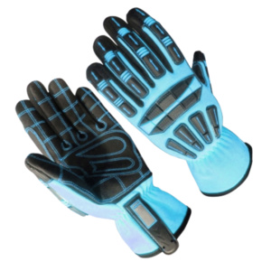 Heavy Duty Impact Resistant Mechanic Gloves Reinforced Synthetic Leather TPR Rubber Personal Protective Safety Gloves Designed - Product Image 6