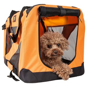 Trasportino per Animali Domestici Vista 360 con Funzione Pieghevole e Cerniera per Trasportare Comodamente il Tuo Amico Peloso - Product Image 1