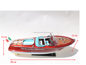 Sang Trọng Thủ Công Riva Aquarama Cổ Điển Tốc Độ Thuyền Mô Hình Cao Cấp Bằng Gỗ Hải Lý Trang Trí Quà Tặng Gỗ Thủ Công Mỹ Nghệ Hộp Gỗ Tường Dấu Hiệu - Product Image 2