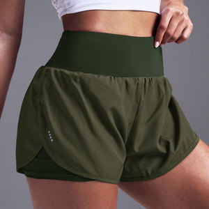 Shorts de sport pour femmes en tissu compressif, vente en gros, fournisseur en gros, prix d'usine - Product Image 1