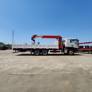 Camion-grue HOWO TX 6*4 avec grue <span class=keywords><strong>Fassi</strong></span>, flèche télescopique de 12 tonnes ou 14 tonnes pour les travaux d'ingénierie urbaine et municipale - Product Image 4