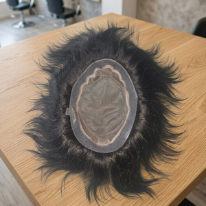 Prótesis capilar para hombres en Bangladesh, peluca de cabello humano, prótesis capilar masculina, postizo para hombre. - Product Image 4