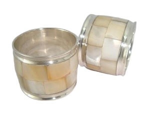 Bone and <b>Resin</b> with Customize Size & Color and Napkin <b>Ring</b> Holder for Royal Wedding Restaurant and Office Use - Product Image 1