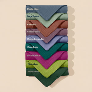 Newborn Infant 95% Bamboo, 5% Spandex <b>Baby</b> Blanket Soft Breathable Cotton Cozy Use - Product Image 3