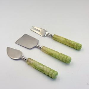 Ensemble de couteaux à fromage de luxe en acier inoxydable de haute qualité pour mariage royal, avec finition miroir et portabilité - Product Image 3