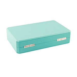 Ensemble de jeu de backgammon de luxe en cuir PU de qualité supérieure, personnalisé, professionnel, de couleur rouge, fait main, en gros, idéal pour un cadeau - Product Image 4