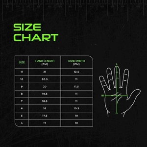 Football Goalkeeper Gloves PU <b>Full</b> Finger Non <b>Slip</b> Breathable Adjustable Wrist Strap Hook Loop Closure Unisex Silicone Printing - Product Image 6