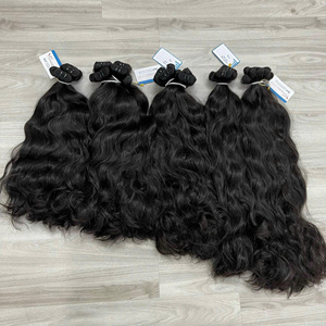 Extensiones de Cabello Humano Vietnamita 100% Ondulado de Alta Calidad con Cutícula Alineada, Doble Trama y Puntas Completas - Product Image 5