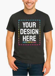 Camiseta Casual de Algodón 100% de 220 g/m² para Hombre con Logotipo Personalizado, Diseño Original con Estampado Gráfico, Venta al Por Mayor - Product Image 4