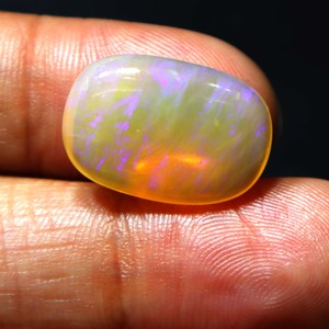 Ópalo Australiano Natural de 14 Quilates, Gema Suelta de Coober Pedy, Hermoso Ópalo Azul Fuego Hecho a Mano para Joyería - Product Image 2