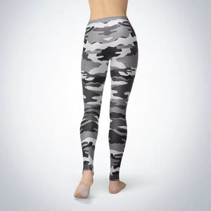 Pantalones de Yoga para Mujer al por Mayor, Compresión, Impresión por Transferencia de Calor, Cintura Alta Elástica, Diseño Moderno y Personalizado - Product Image 5