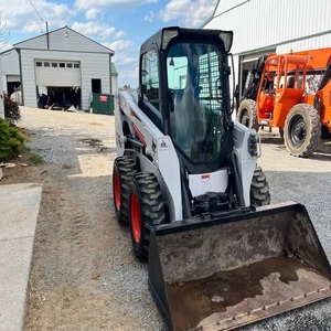 รถตักล้อยางมือสอง Bobcat S550 ชั่วโมงการทำงานต่ำ สภาพดี รถตักขนาดกะทัดรัดสำหรับขาย - Product Image 5