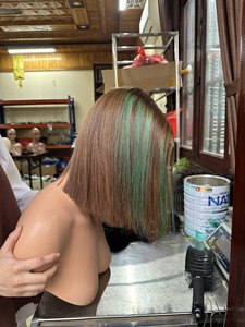 ขายส่งเวียดนาม Bob ลูกไม้ด้านหน้าต่อผมมนุษย์โปร่งใส Glueless Full HD ลูกไม้ Bob วิกผมสั้นลูกไม้สี - Product Image 3