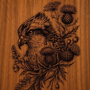 Handmade American Style Wooden Eagle Cremation Urn Engraved <b>Memorial</b> Keepsake <b>Box</b> Rustic Eco-Friendly Personalized Baby - Product Image 6