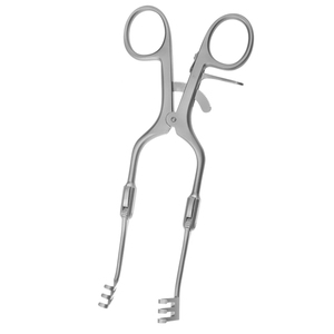 Écarteur chirurgical mastoïde réglable à pointe émoussée en acier inoxydable, instrument médical de précision pour salle d'opération - Product Image 4