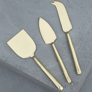 Brass <b>Cheese</b> <b>Set</b> Brown Packing Box Beaded Handle Design <b>Cheese</b> Knives Cake Pizza Server <b>Set</b> <b>Cheese</b> <b>Set</b> - Product Image 4