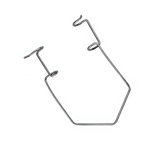 Spéculum oculaire à lame métallique 12 mm, instrument chirurgical ophtalmique en acier inoxydable de qualité allemande, rétracteur de paupière de précision réutilisable - Product Image 4