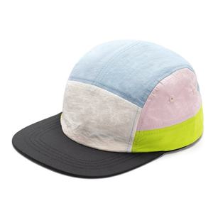 Gorra de 5 Paneles con Bloques de Color, Unisex, de Lona, Casual, para Ciclismo, Estilo Urbano, Ajustable, Hip-Hop, Impermeable, Premium, para Campamento - Product Image 2