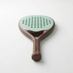 Raquette de padel en gros en fibre de carbone et graphite, légère, avec noyau en EVA, cadre durable, face texturée, poignée équilibrée, pour l'extérieur - Product Image 3