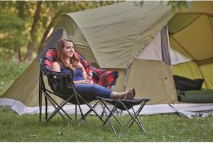 Guide Gear Silla plegable portátil de gran tamaño para exteriores Diseño moderno con asientos acolchados Capacidad de 500 lb para acampar y clubes - Product Image 6