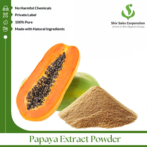 Polvo de Fruta de Papaya Seca Natural Extraída con Solvente, Certificado GMP, Grado Cosmético, Cultivo Silvestre, Etiqueta Privada Disponible - Product Image 3