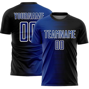 Custom Soccer Team Kit Plus Size <b>Polyester</b> Football Jersey <b>Shorts</b> Set Breathable Quick Dry Sublimation Print Sportswear Supplier - Product Image 2