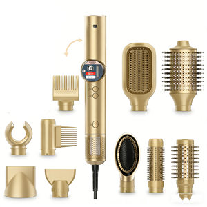อุปกรณ์จัดแต่งทรงผมปี 2026 หัวเปลี่ยนได้ 14 แบบ เครื่องจัดแต่งทรงผมแบบลมร้อน 14in1 เซรามิก 1400W มอเตอร์ไร้แปรงถ่าน พร้อมระบบหมุนและเคลือบเซรามิก - Product Image 2